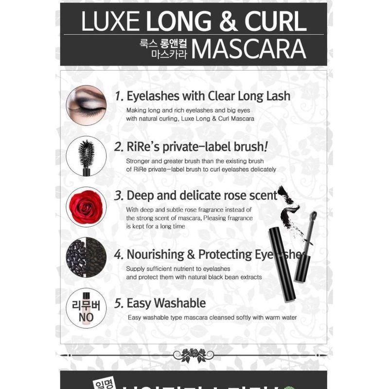 RiRe - Luxe Long & Curl Mascara