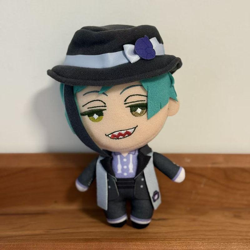 New 10cm Riddle Room Nunu Azul Malleus IDIA Soft Stuffed Dolls Pendant Twisted Wonderland Plush Toy Peluche