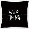 Black and White Style Decorative Pillowcase Car Ornaments Office Living Room Sofa Home Pillowcase
