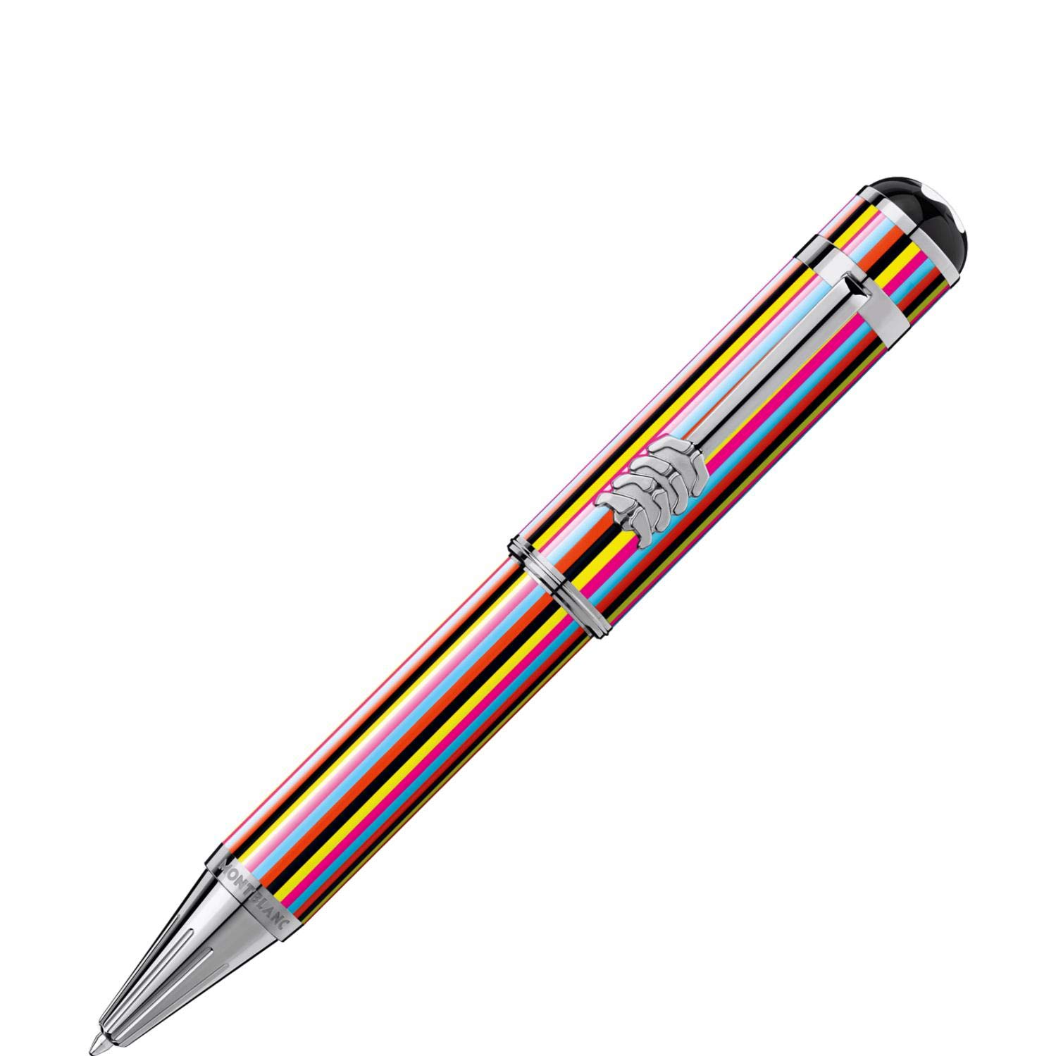 

Montblanc Great Characters The Beatles Special Edition Lacquer Metal Multicolor Ballpoint Pen 116258 &
