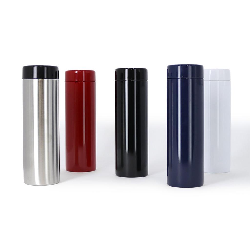 Termos ze stali nierdzewnej na napoje izolowany na gorące lub zimne, smukły, idealny prezent na dzień lub butelka na dzień, 430ml/530ml termos próżniowy z podwójnymi ściankami,