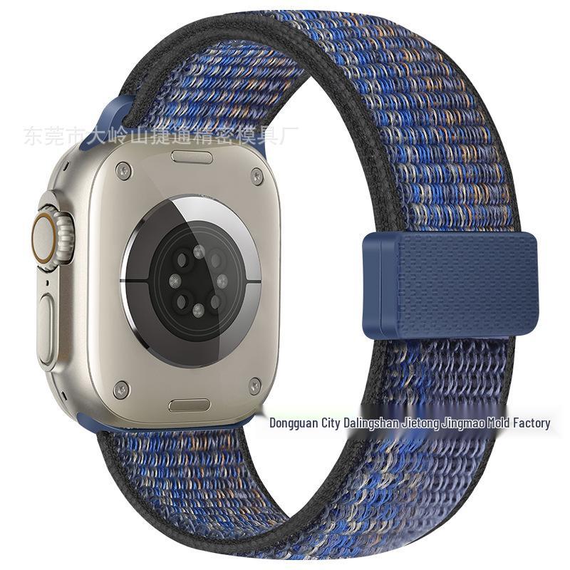 Compatible Apple iWatch Magnetic Buckle Nylon Band for Series 10/9