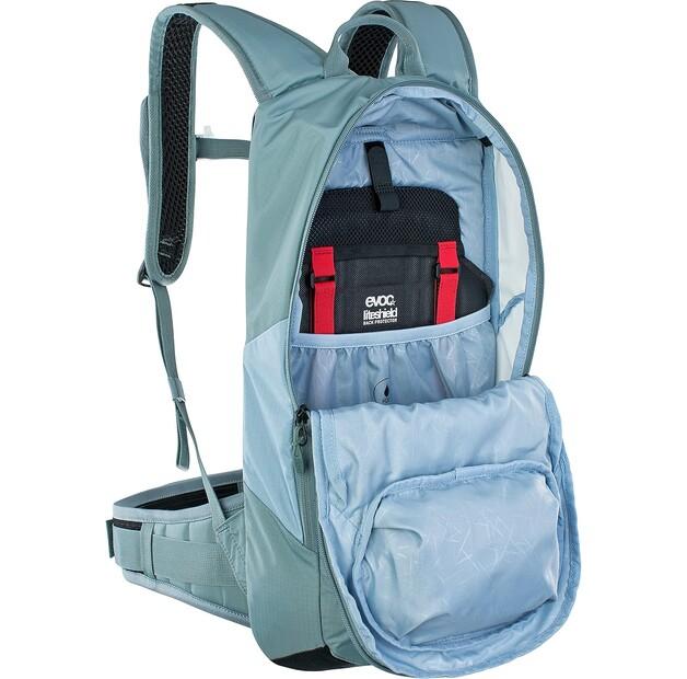 Rucksack Evoc FR Lite Race 10 S Stahl/Kupferblau (100115134-S)