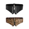 Girls Trendy Waist Belt PU Waistband Costume Underbust Wide Waist Body Jewelry for Party Jeans Belt Dress Chain