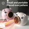 Electric Heater Portable Desktop Fan Heater Heating Low Noise Warm Air Blower Fast Heating Home Office Warmer Machine For Winter