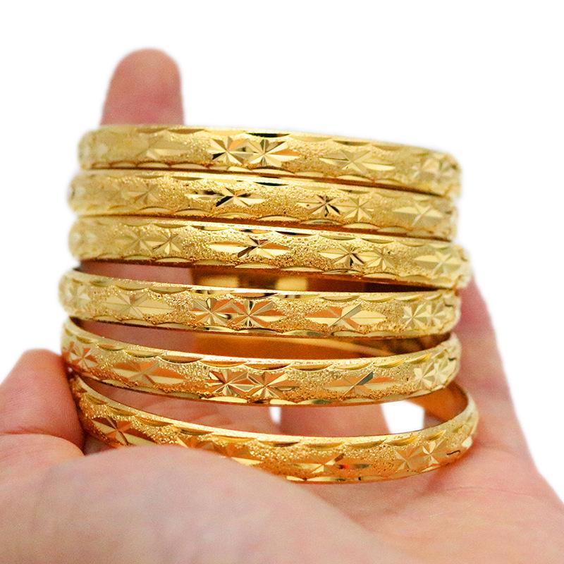 Vietnam Sand Gold Bracelet - Vacuum Electroplated Color Retention, Ladies Fashion Jewelry, Elegant and Simple Gift