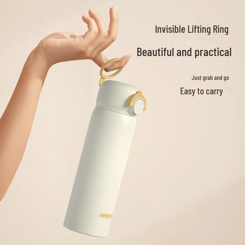 HAERS Pop-up Lid Insulated Mug