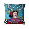 Heimkissen Dekoration Mexikanisches Mädchen Malerei Kissen Dekokissen Heimdekoration Almofadas Decorativas Para Sofa Wurfkissen