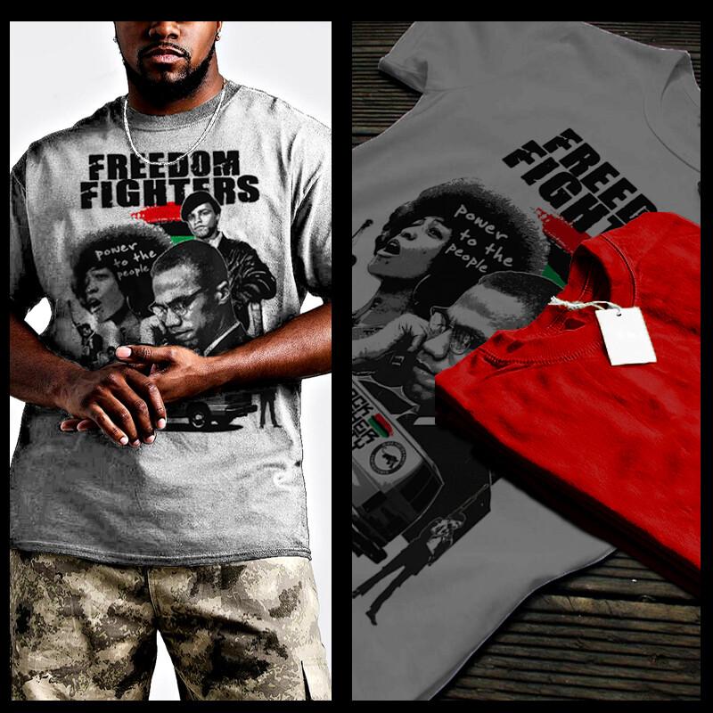 

Huey P T-shirt Angela Davis Black History Month Civil Rights Icons Freedom fight XL