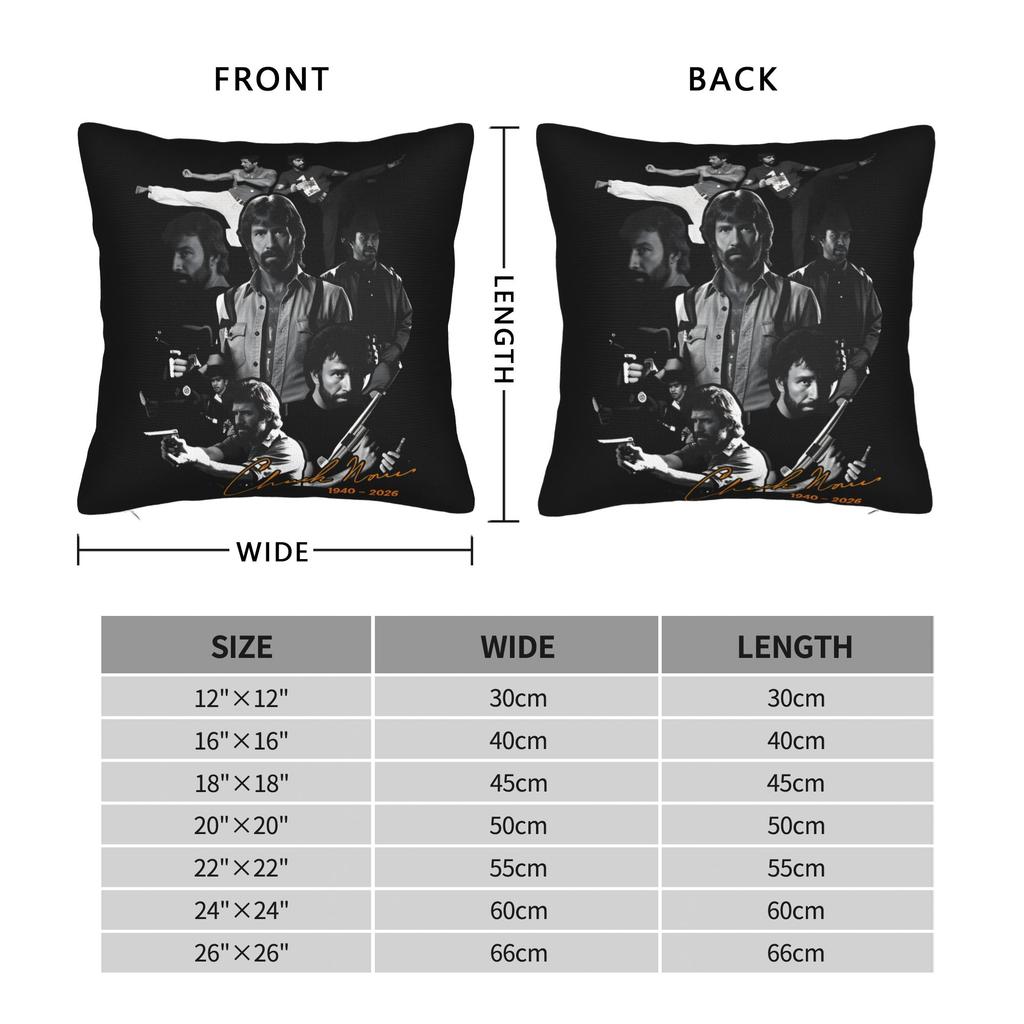 Chuck Norris Pillow Case Comfy Pillow Cover For Sofa Car Home Decor Morden Pillowcases