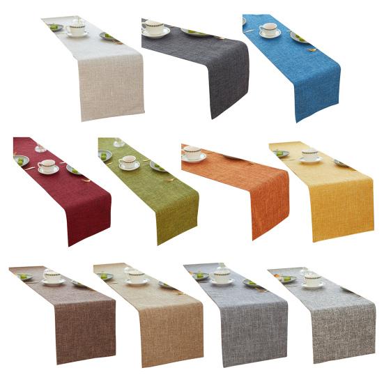 Nosič na párty stůl Jednobarevný Zahuštěný Tepelně odolný 30 x 180 cm Neklouzavý Lze prát v pračce Párty Svatby Bankety Dekorace stolu Stolní vlajka