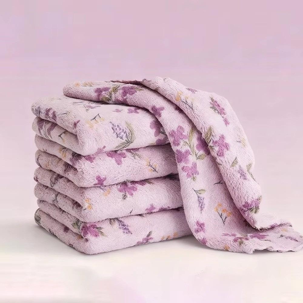 Coral Fleece Kitchen Cleaning Cloth 30x30cm Household Dishcloth New Cleaning Towel  Sink Cleaning