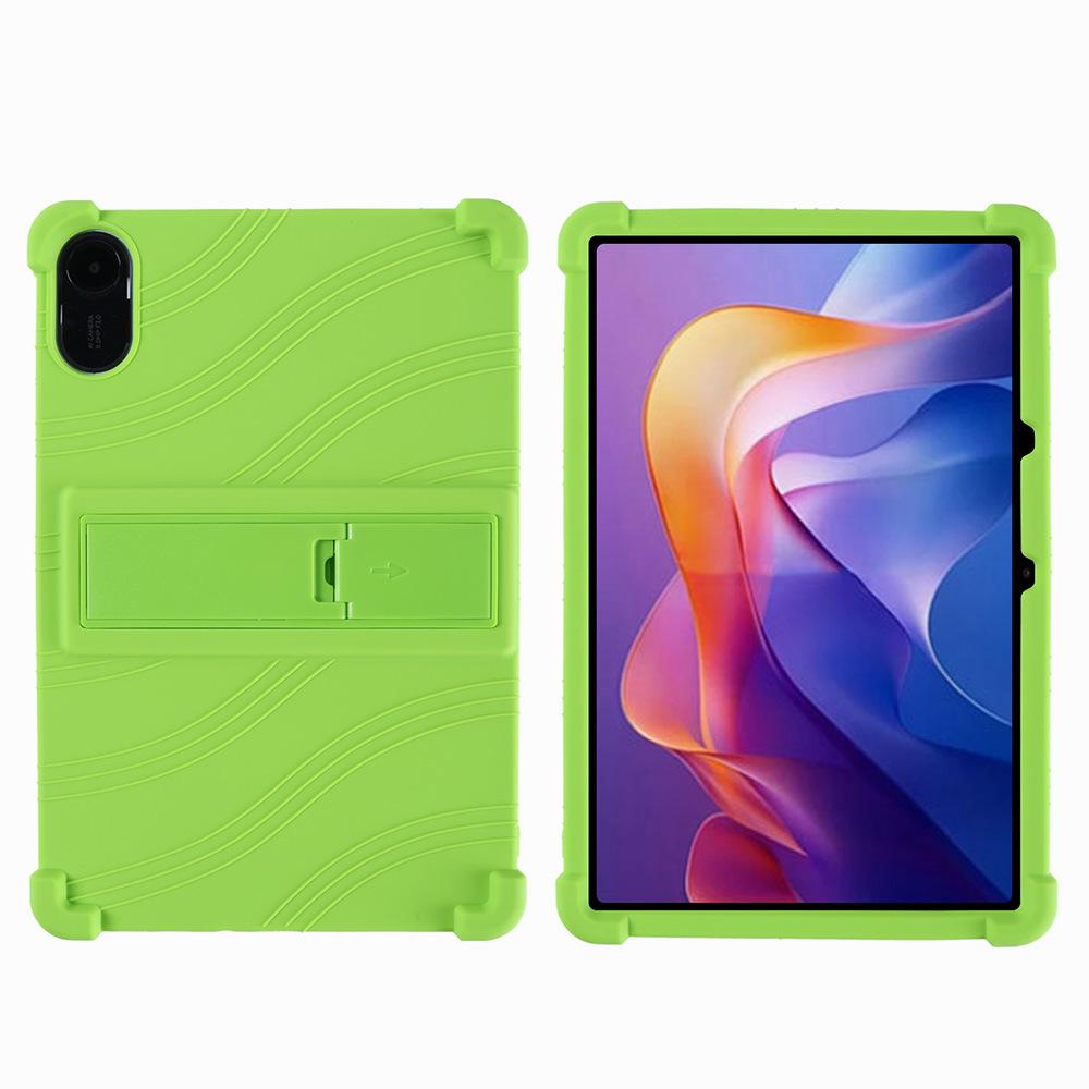 Silicone Protective Case for Redmi Pad 2 - 11-inch, Adjustable Stand