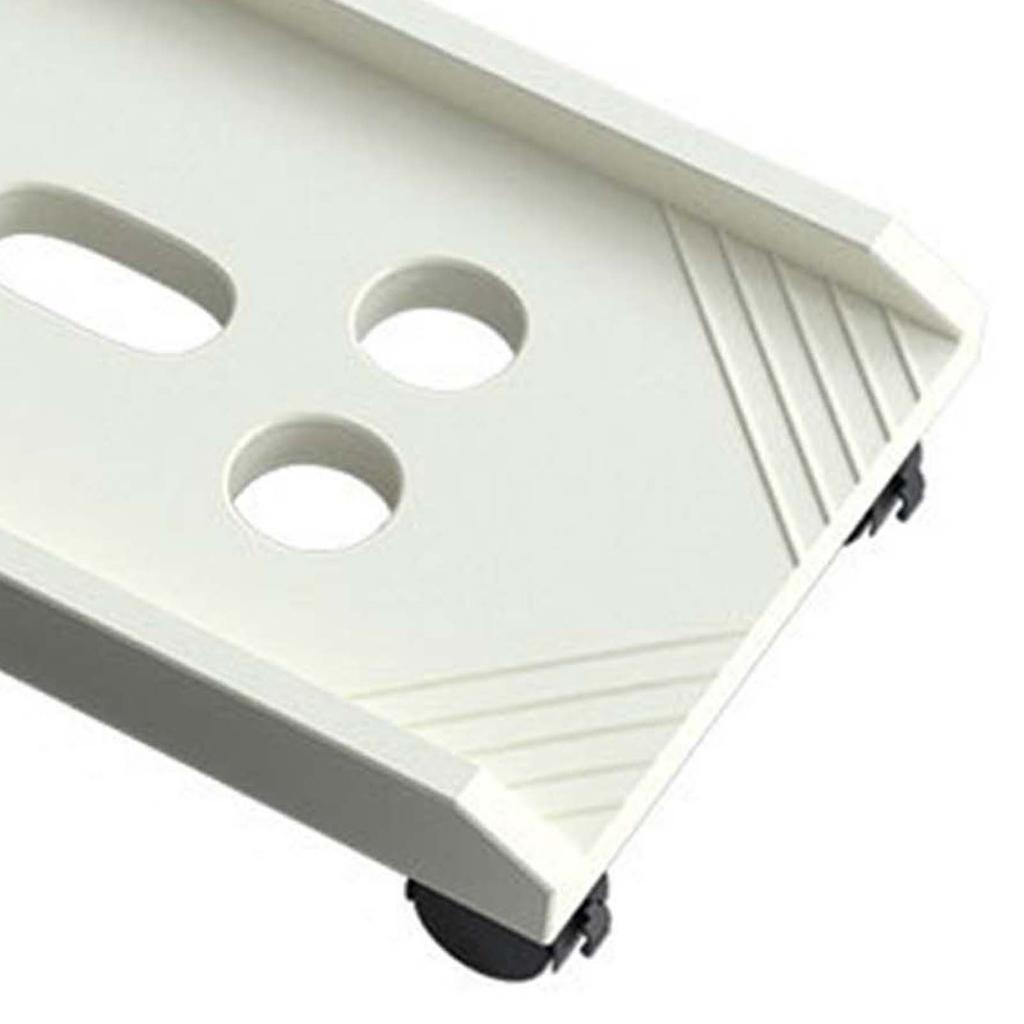 Mobile Computer Tower Stand Thicken Universal Rolling PC Stand with Heat Dissipation Hole for Office Universal Wheel