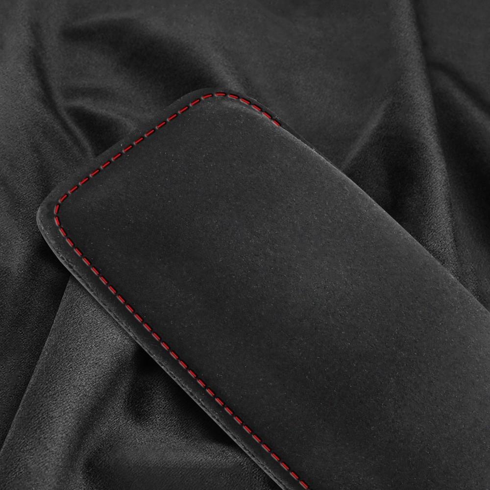 Suede Car Door Armrest Pad Universal Car Center Console Cushion Car Knee Cushion Vehicle Interior