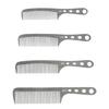 Carbon Steel Hair Cutting Tool Hairdressing Fine Tooth Combs for All Hair Types