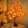 LED Nachtlicht Mini Weihnachtsbaum Kupferdraht Lichterkette Lampe Für Kinder Zuhause Schlafzimmer Dekoration Dekor Lichterkette Feiertagsbeleuchtung