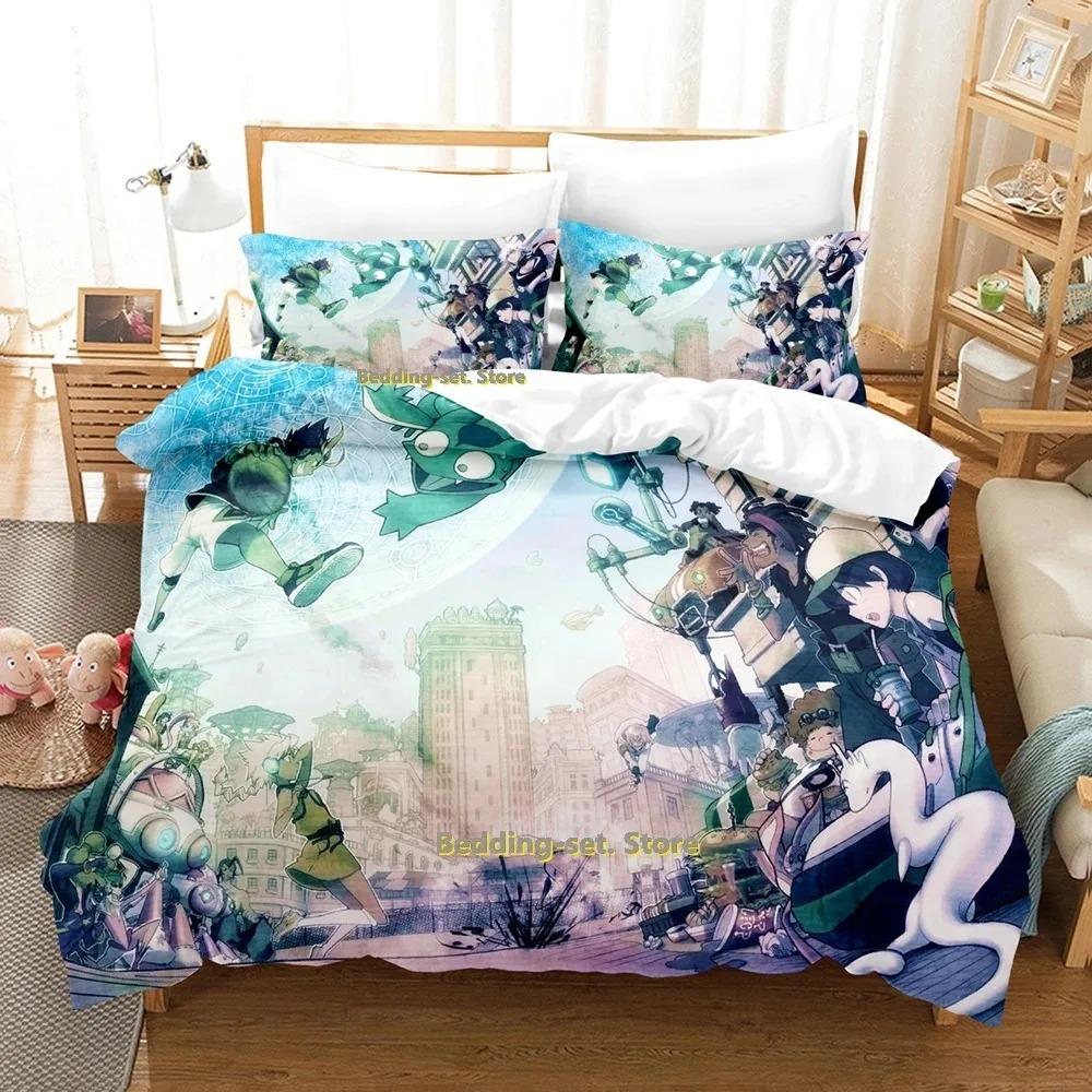 Basquash! Bedding Set Single Twin Full Queen King Size Bed Set Adult Kid Bedroom Duvetcover Sets 3D Anime Bed Sheet Set