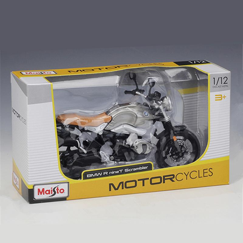Maisto 1:12 Bmw R Nine T Scrambler Alloy Racing Motorcycle Model Simulation Diecast Metal Sports Motorcycle Model Kids Toys Gift