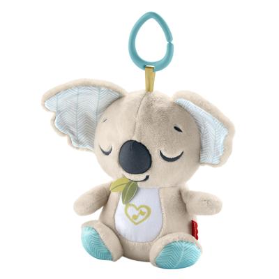 Fisher Price Dokodemo Goodnight Koala Baby- und Kleinkindspielzeug Plüschtier für 0 Monate und älter Grau JBD65 Issho!