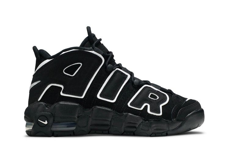 Nike Air More Uptempo GS 'Black' 2016