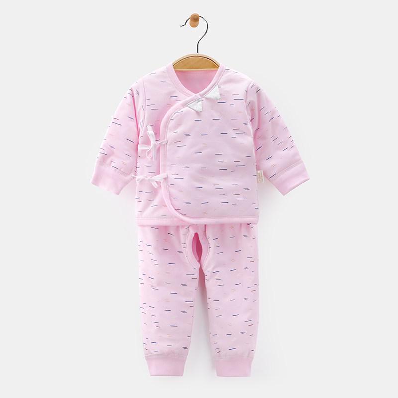 Herbst-/Winter-Outfit für Neugeborene: Gemütliches Baby-Hauskleidungs-Set
