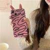 Ins Corea Estetica Graffiti Linee Flim Cassa Del Telefono Per Il Iphone 14 13 12 11 Pro Max Cute Cartoon Bunny Antiurto Hard Cover Funda