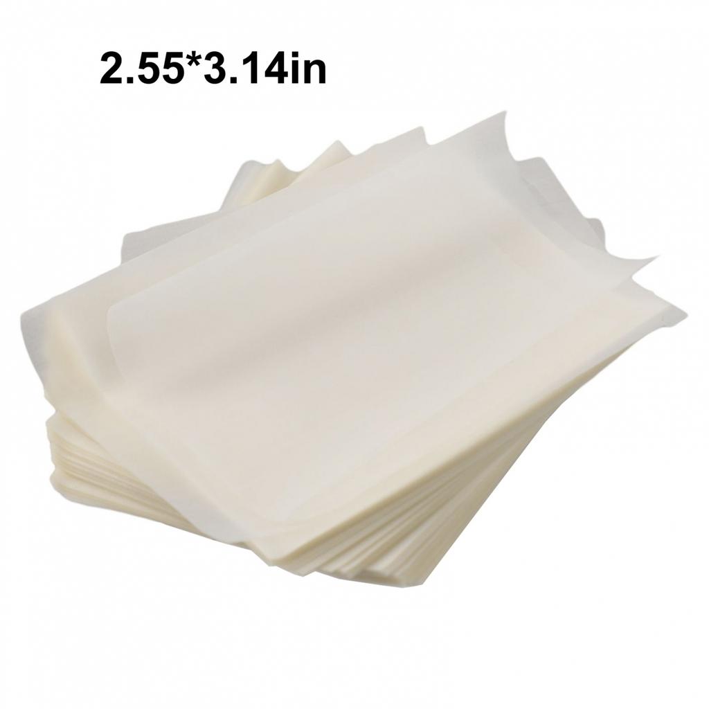 Niezbędny ten zestaw zbiorczy zawiera 500 arkuszy jadalnego papieru z kleistego ryżu