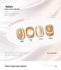 Champagne Cat Eye Gel Nail Polish - Whitening Manicure for Autumn/Winter