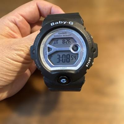 Used CASIO Baby-G Watch Black
