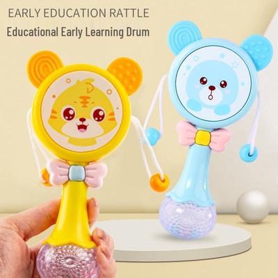 Musikalische Babyrassel Beißring für Neugeborene (0-1 Jahr)