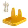 Foldable Pot Lid Rack Plastic Spoon Holder Stand Organizer Kitchen Organizer for Fork Spatula Rack