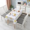 Waterproof & Stain-Resistant Plaid PEVA Tablecloth for Dining or Stall Use