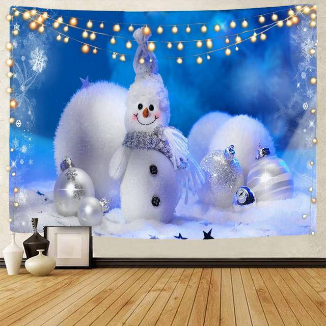 

Санта-Клаус, Рождественская елка, Рождественский лось, Рождественский фон, украшение, гобелен, Рождественское украшение для дома, гобелен 150x150cm