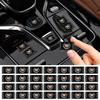 10x Decorazioni Piccole Adesive 3D in Resina per Esterno/Interno Auto Decalcomania per Logo Escalade CTS ATS SRX XTS XT5 STS CT5 CT6 BLS XLR