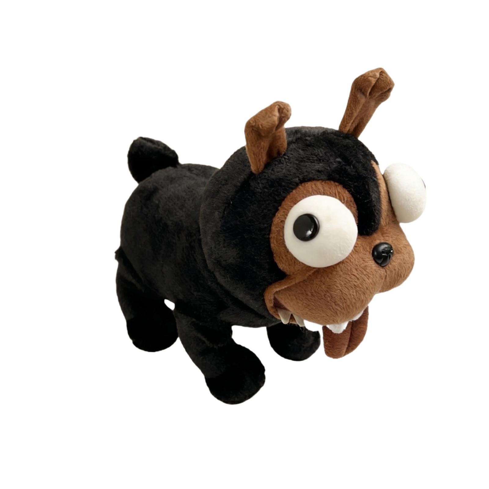 

New Mutated Dog Plush Toy Plush Ornament Novel Mutated Dog Plush Toy One Size чёрный