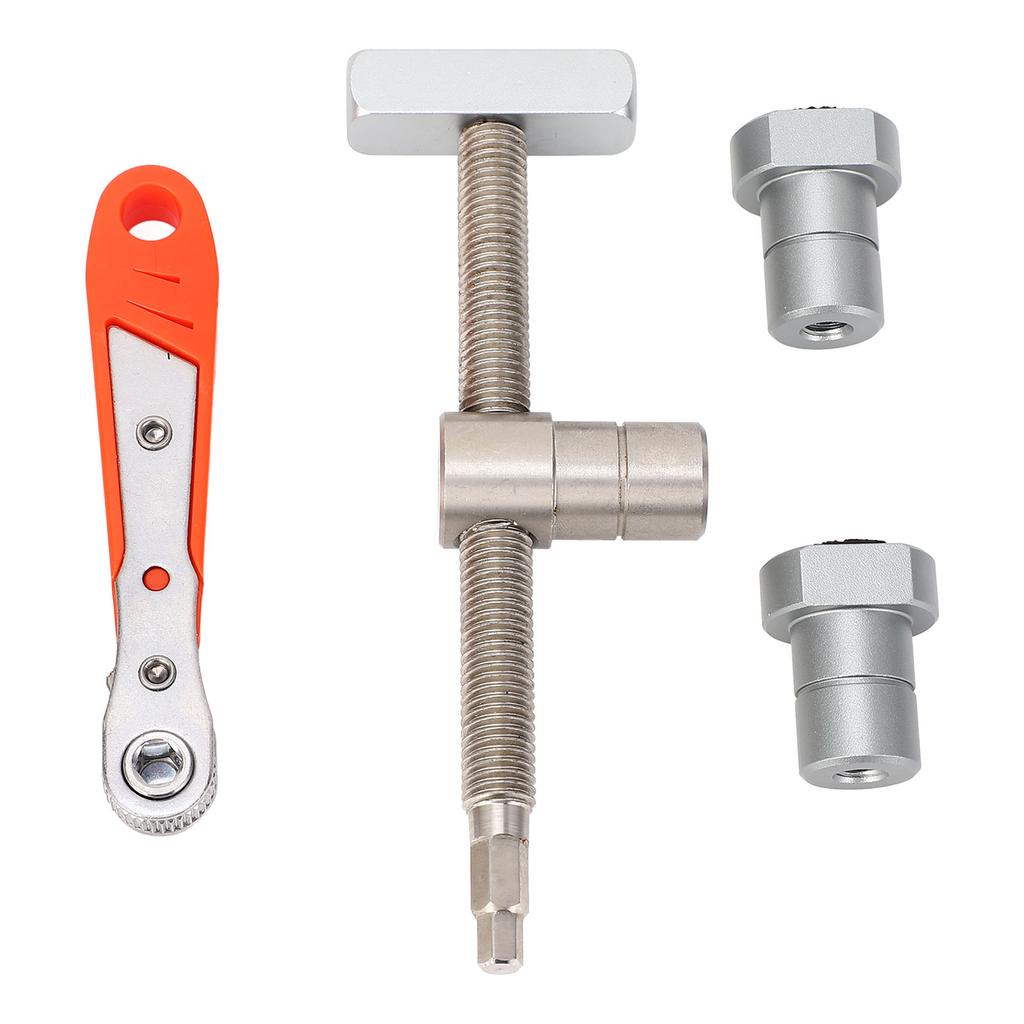 19mm Bench Dog Clamp Stainless Steel Woodworking Table Clamp with 2 Bench Dogs for Carpenters