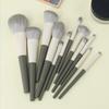 12Pcs Makeup Brushes High Quality Wooden Handle Beginner's Full Set Of Powder Brush Eyeshadow Brush Facial Beauty Tools