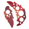 2PCS Self Stick Guitar Pickguard Decal PVC Material Grape Leaf Guitar Guard  For Acoustic Guitar