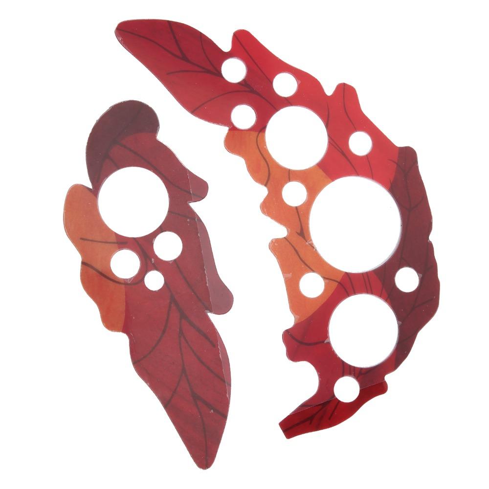2PCS Self Stick Guitar Pickguard Decal PVC Material Grape Leaf Guitar Guard  For Acoustic Guitar
