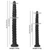 Flüssiges Silikon Extra langer Analplug Dilatator Masturbator Dildo Fisting Strap on Cock Gay BDSM Realistischer Penis