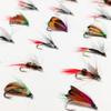 9Pcs-3 Boxs Bundle Fly Fishing Flies 3 different styles Wet Flies Bait for Flishing Trout/carp Artificial Lure Accessories (with Flies Box)
