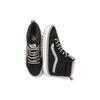 Vans Sk8 Lace-Up High-Top Hiking Shoes Unisex Hiking Shoes Black Gray VN0A5HZYBM8