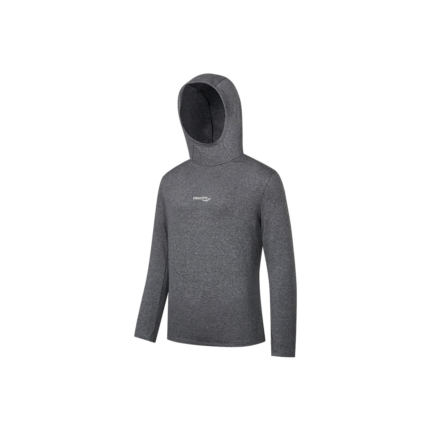 

SAUCONY Серия для беговых тренировок Удобный, приятный к коже, универсальный худи-пуловер Унисекс толстовка SA2250HD91T-BK001 M