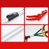 Fruit Picker Pole Versatile Extendable Easy To Assemble Lightweight Harvester with Three Claw