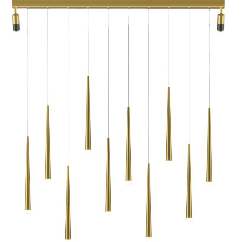 2025 Modern Restaurant Chandelier: Simple LED Spotlight Bar Light, Creative Dining Room Luxury Lighting