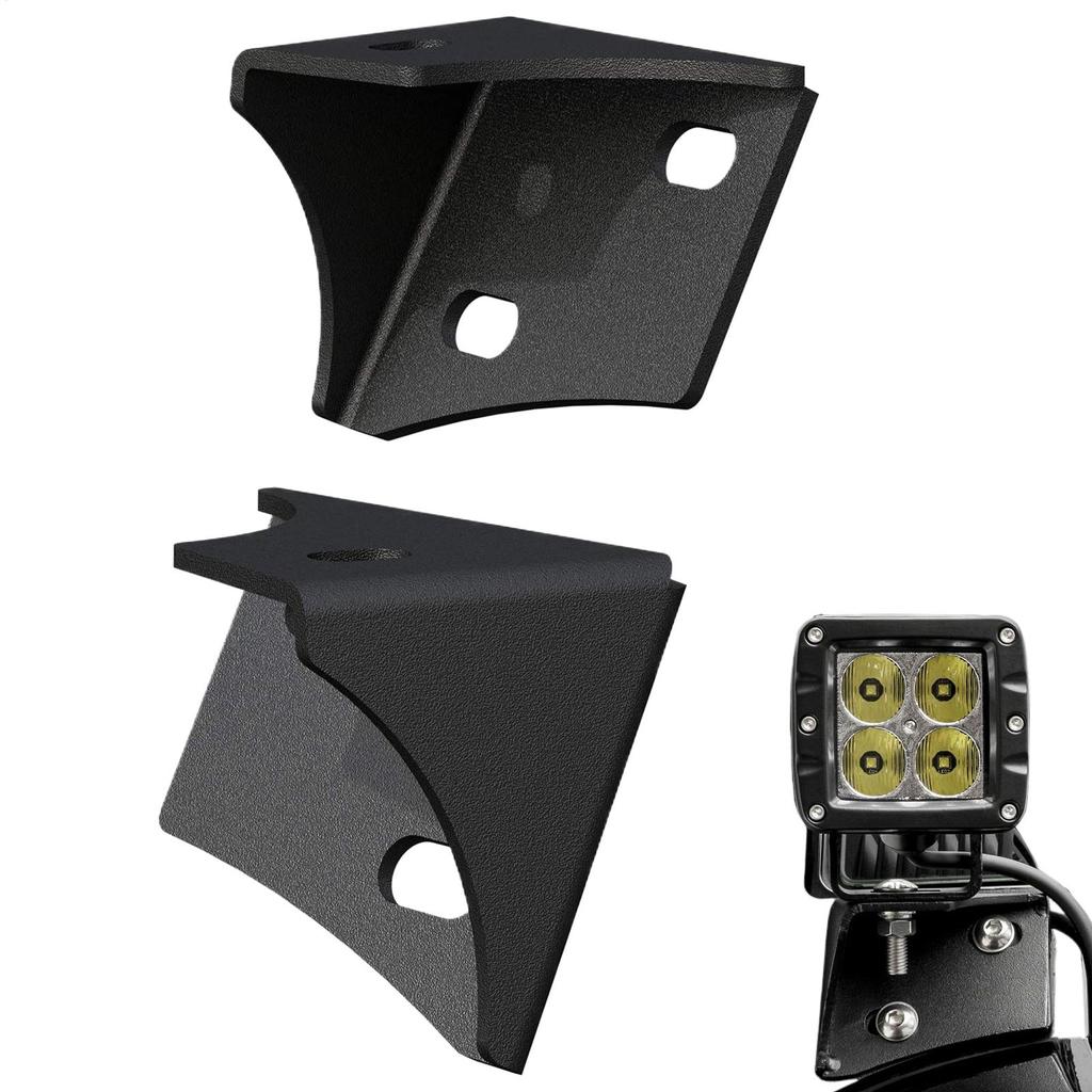 Windshield Hinge Light Bracket 2 Piece Offroad Hinge Rack Holder Stable Windshield Light Bracket For ATV Motocross Dirt Pit Bike