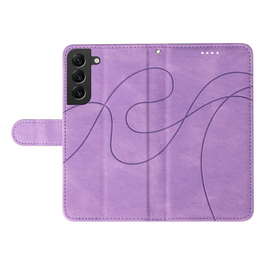 Applicable to Redmi A5 4G leather case Redmi Note14S curved stripe card wallet protective case Xiaomi 12 solid color