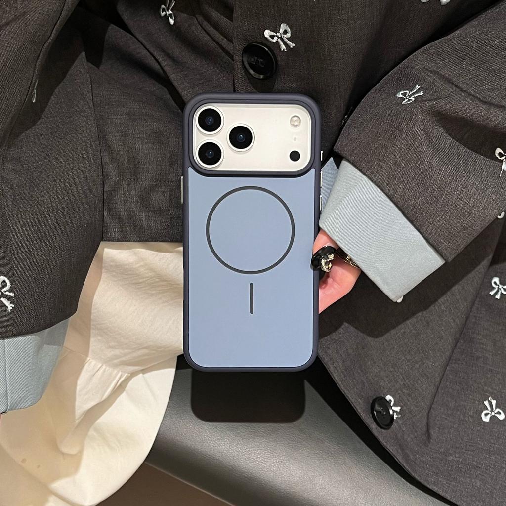 Big Window Liquid Silicone For Magsafe Phone Case For iPhone 17 Air 16 15 14 13 Pro Max Official Soft Protector Shockproof Cover