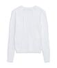 POLO RALPH LAUREN Cable Knit Cotton V-Neck Sweater - White